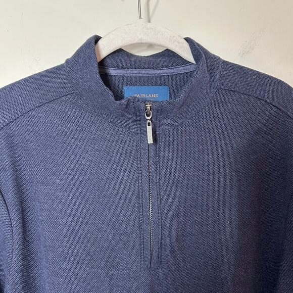 NWT Fairlane Blue Zipper Shirt Size S Stitch Fix - Picture 5 of 10